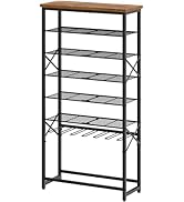 YATINEY 7-Tier Tall Shoe Rack for Entryway, Freestanding Boot Rack Organizer, Sturdy Shoes Shelf ...