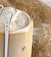 matcha spoon iced tea spoons long handle drink stirrers coffee stirrers reusable big spoon
