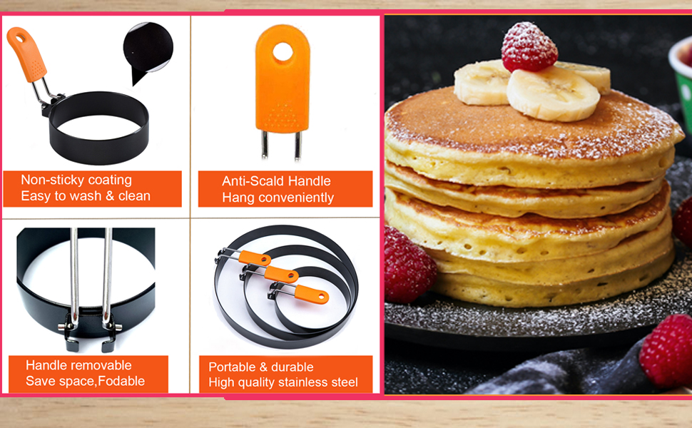 Egg Ring pancake rings egg rings omelet rings