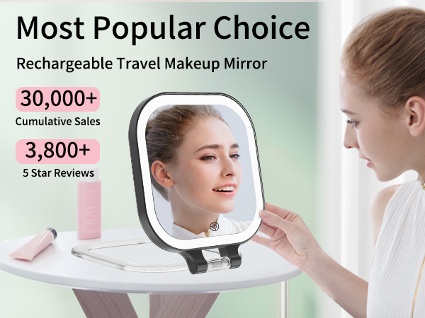 best magnifying lighted makeup mirror