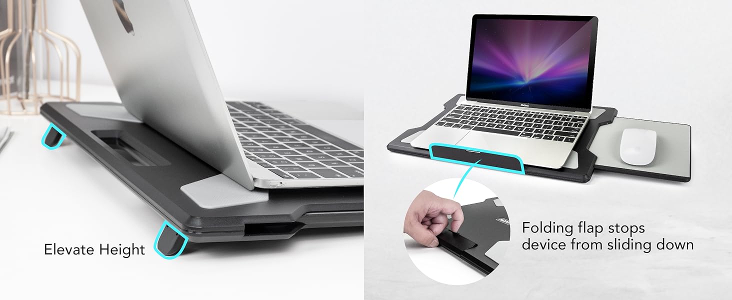 Adjustable Height & Secure Positioning