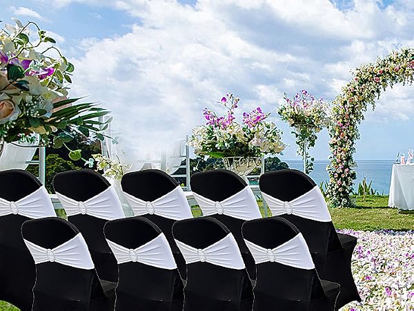 Stretch Spandex Folding Chair Covers