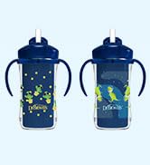 Dr. Brown's Milestones Insulated Sippy Cup with Straw and Handles, Spill-Proof Tumbler with Lid