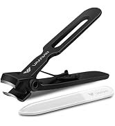 VANWIN Nail Clippers for Thick Nails, 16mm Wide Jaw Opening Oversized Toenail Clippers Cutter wit...