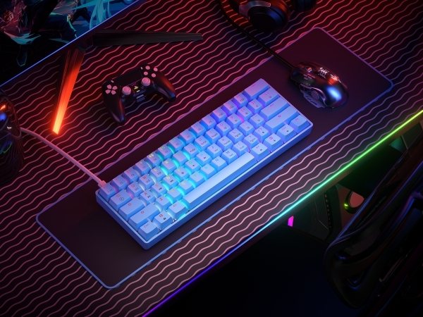 hk gaming gk61v3 v3 gk61 gaming optical keyboard mechanical hotswap fastest clavier tastatur teclado