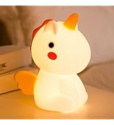 QANYI Unicorn Night Lights for Girls Bedroom, Double Colorful Cute Night Light for Kids Baby Todd...