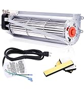 Hiorucet FK12 Fireplace Blower Fan Kit for Majestic, Vermont Castings, Monessen, Temco, Rotom HB-...
