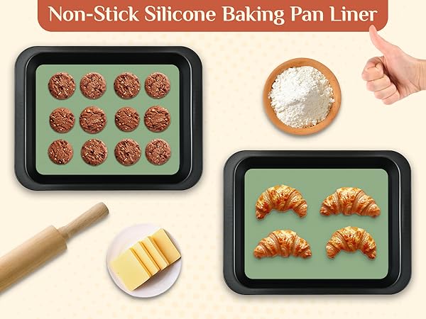 Non-Stick Silicone Baking Pan Liner