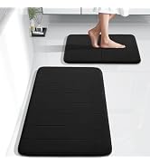 Yimobra Bathroom Rugs Sets 2 Piece, Soft Absorbent Memory Foam Bath Mats Set, Dry Fast Bath Mat, ...