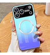 Guppy Compatible with iPhone 17 Pro Max Magnetic Case, with Full Camera Lens Protector [Compatibl...
