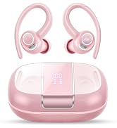 Wireless Earbuds Bluetooth 5.3 Headphones Sports, 48H Earphone with ENC Mic, Stereo Deep Bass Blu...