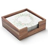 Guest Towel Napkin Holder, Wood Napkin Holder for Table, Flat Napkin Holder, Disposable Hand Towe...