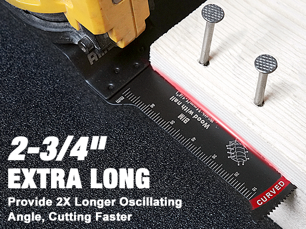 oscillating tool blade metal