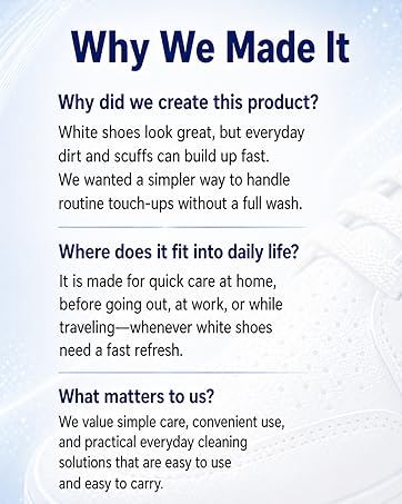 White Shoe Cleaner Cream
