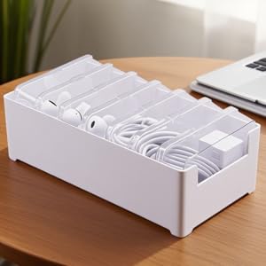 charger cable cord storage organizer