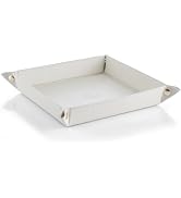 Vlando Valet Tray for Men Women, Nightstand Organizer Vanity Catchall Holder for Dresser Desk Sto...