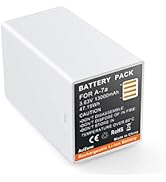 13000mAh XL Rechargeable Battery Pack Fit for Arlo Pro 3 Floodlight Camera, Arlo Pro4 XL/ Pro3 XL...