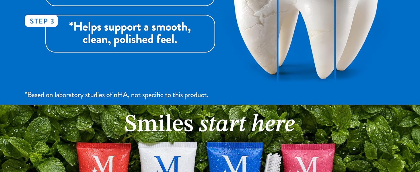 helps support a smooth, clean polished feel