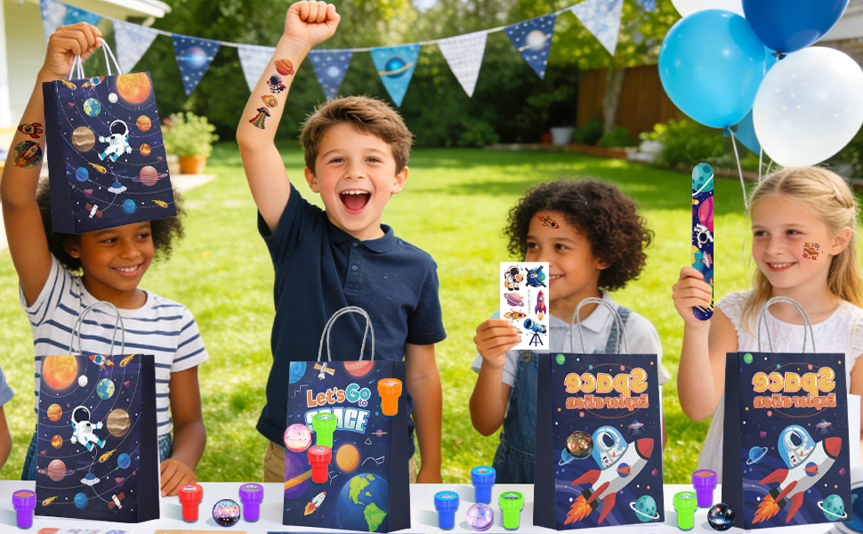space themed party favors
