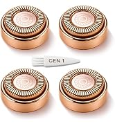 Gen 1 Replacement Heads for Finishing Touch Flawless Facial Hair Removal for Women, Also fits Pro...