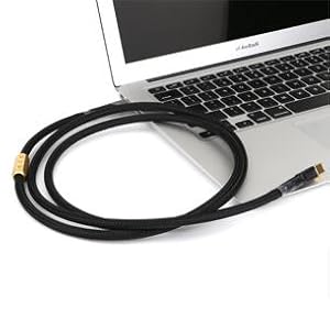 usb cable cord 2.0 type a male to b male braided sleeve pure copper 4n ofc for printer digital audio