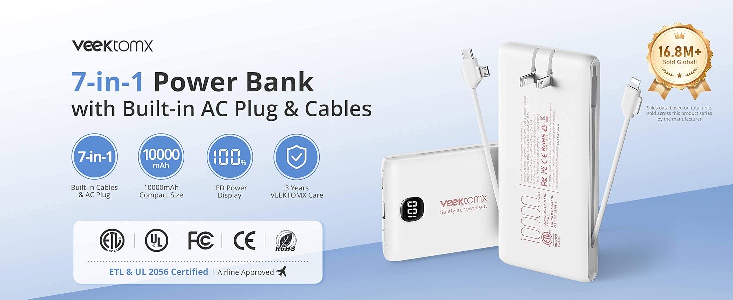 power bank wall plug