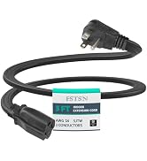 FSTSN 3 Ft Extension Cord, 14/3 Gauge Heavy Duty Appliance Power Cord, 3 Prong Grounded Indoor Ca...