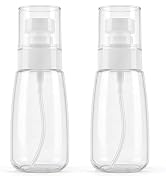 QIHANS 2 Pack Spray Bottles 2oz/60ml, Leak Proof Fine Mist Small Empty Spray Bottles, Portable Re...