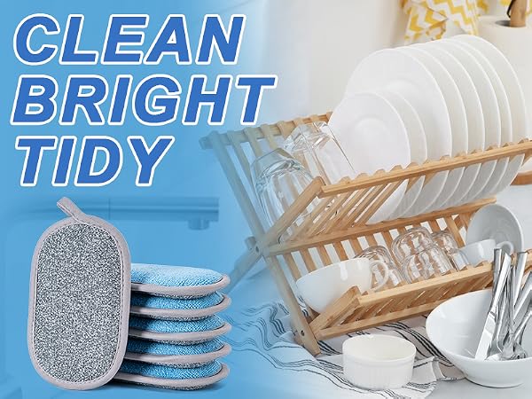 Non-Scratch Microfiber sponges for Cleaning