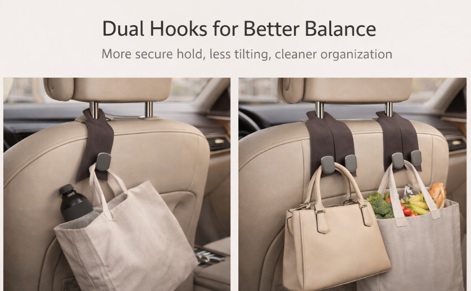 Dual Hooks for Better Balance