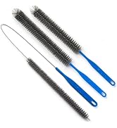 Drain Cleaning Brush Set,Flexible Long Pipe Snake Hair Clogs Catcher Cleaner Tool for Toilet,Sewe...