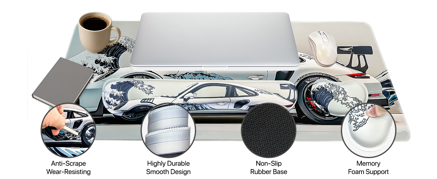 Features of the mouse pad with support