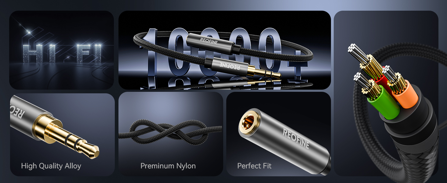 headphone extension cable 3.5mm audio cable male to female