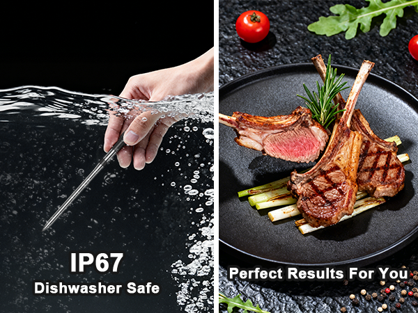 IP67 waterproof for dishwasher safe