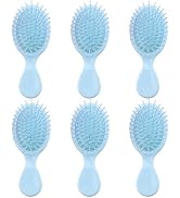 6 pcs Mini Hair Brush,Travel Detangling Brush with Exquisite Packaging Box,Mini Brush for Most Ha...