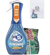 Dawn Platinum Powerwash Concentrated Dish Spray, Citrus Scent, 16 Fl Oz bundled with Heavy Duty S...