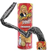 Laughing Smith Snake in a Can Prank Gag - Smith's Snacks Potato Chip Can Snake Joke - Hilarious P...