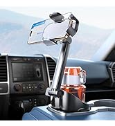 eSamcore Cup Holder Phone Holder, Unobstructed Cup Holder Phone Mount for Your Car Cupholder (2.5...