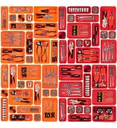 90 Pack Tool Box Organizer Tool Tray Dividers, Toolbox Drawer Organizers Storage Trays for Rollin...