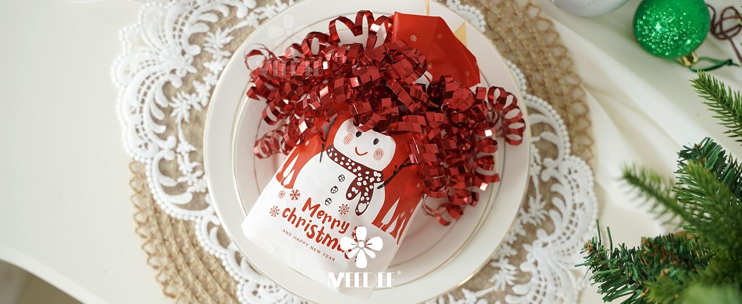 christmas bow red