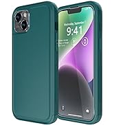 Diverbox Designed for iPhone 14 Plus case with Screen Protector Camera Lens Cover Heavy Duty Shoc...