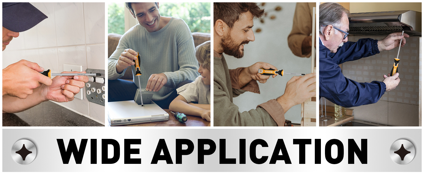 6PCS Magnetic Tip Screwdriver Set