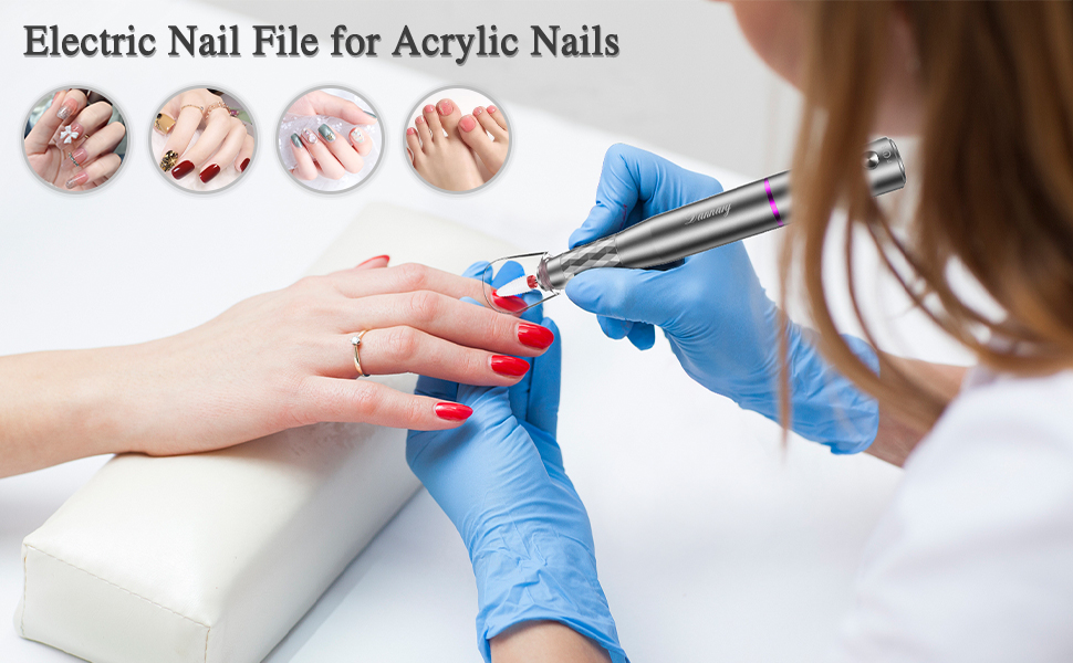 Electric Nail Drill File for Acrylic Nails