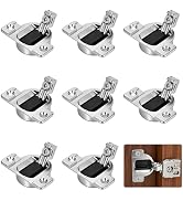 TWINKLEMON 8PCS Replacement for Blum 110 Cabinet Hinges 110 Degrees Screw On Compact 33 Hinge for...