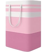 StorageRight Large Collapsible Laundry Basket Hamper with Easy Carry Handles,Freestanding Clothes...