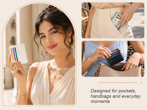 Slim Minimalist Credit Card Holder