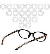 MOLDERP Glasses Ear Grip - Eyeglasses Temple Tip Sleeve Retainer,Anti-Slip Comfort Glasses Retain...