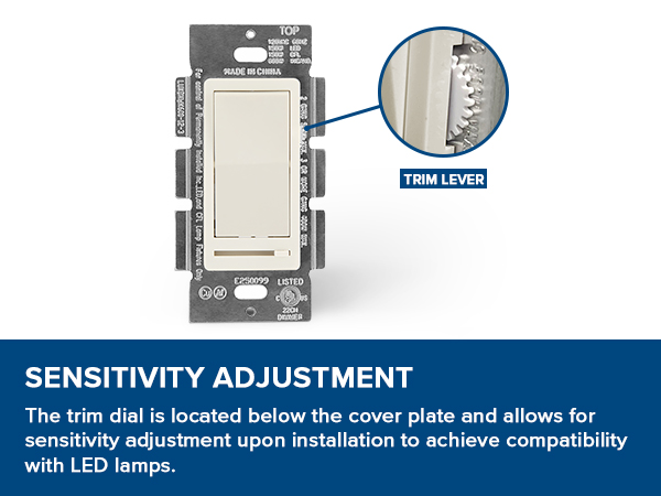 Sensitivity Adjustment