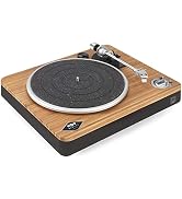 House of Marley Stir It Up Wireless Turntable: Vinyl Record Player with Wireless Bluetooth Connec...