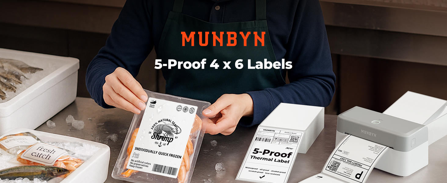 4x6 thermal labels